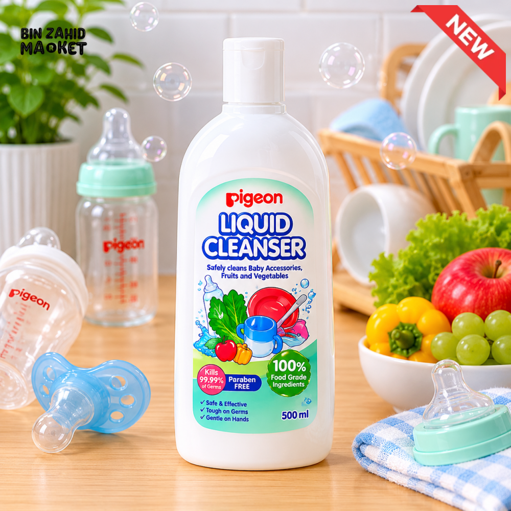 PIGEON BOTTLE & ACCESSORIES CLEANSER – 450ML