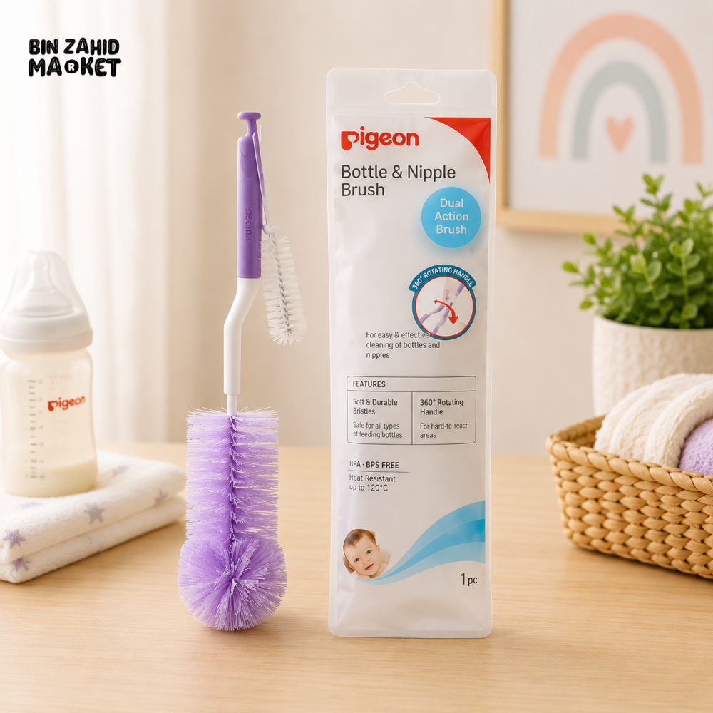 PIGEON BOTTLE AND NIPPLE BRUSH – NYLON