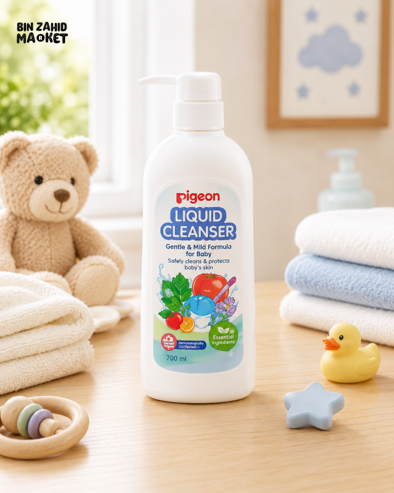 PIGEON BOTTLE & FRUITS CLEANSER – 700ML