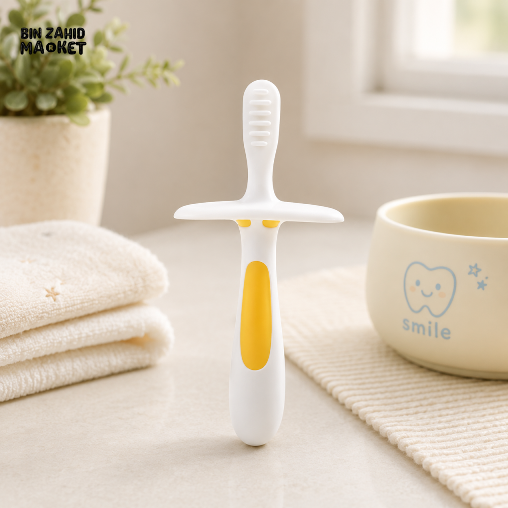 PIGEON CHILDREN TRAINING TOOTHBRUSH LESSON 1 – YELLOW