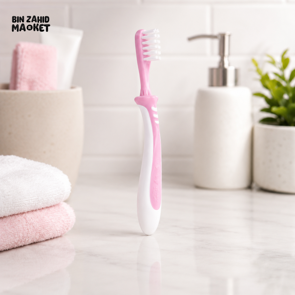 PIGEON CHILDREN TRAINING TOOTHBRUSH LESSON 3 – PINK