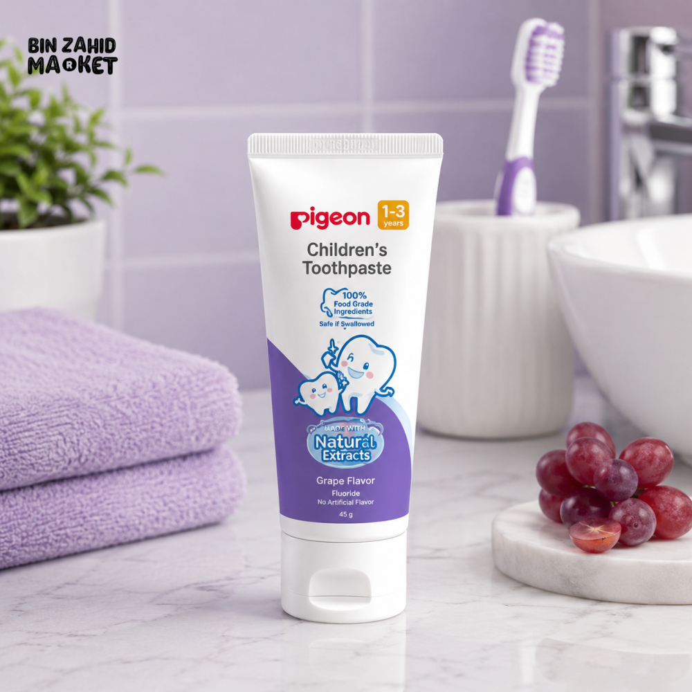 PIGEON CHILDREN’S TOOTHPASTE GRAPES 1+ 45GM