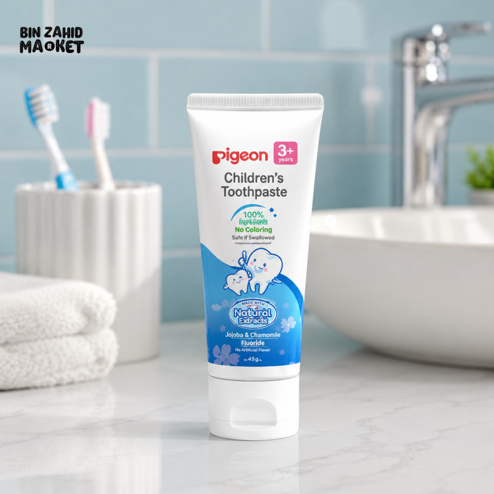 PIGEON CHILDREN’S TOOTHPASTE NATURAL 3+ 45GM