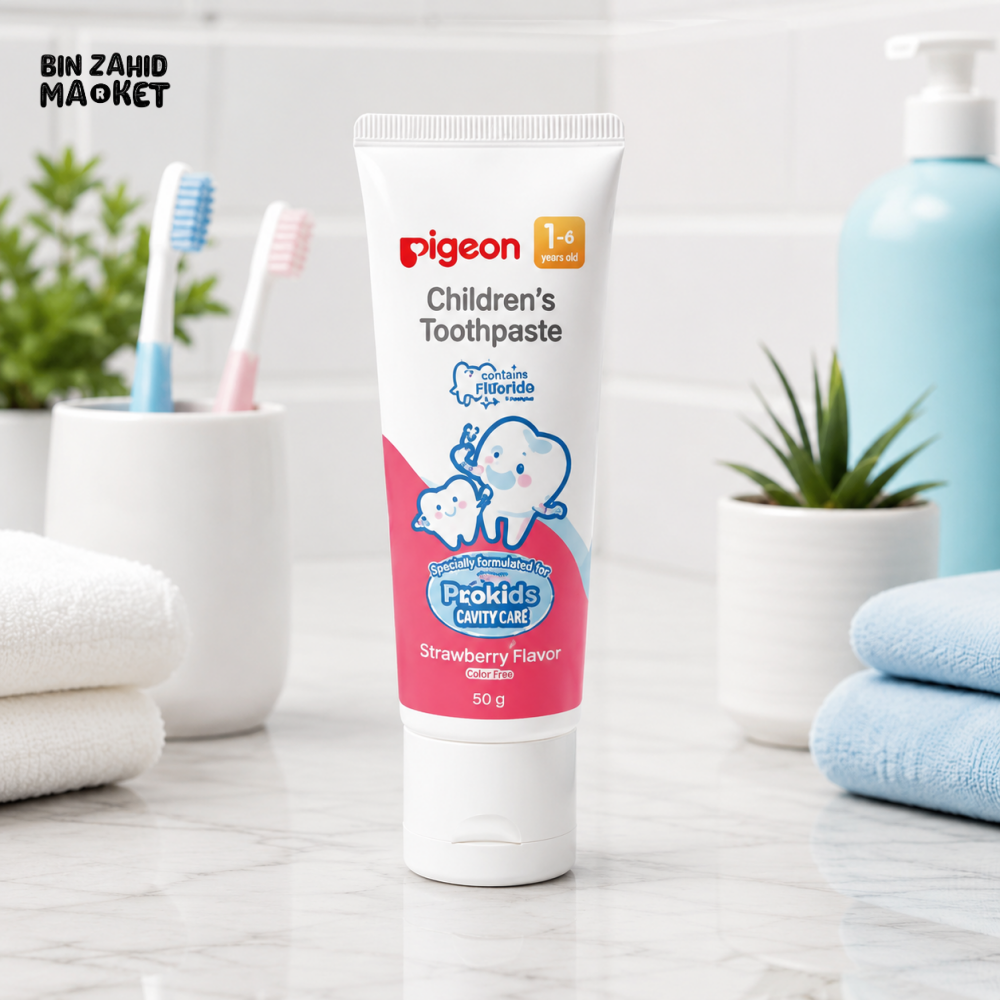 PIGEON CHILDREN’S TOOTHPASTE STRAWBERRY 1+ 45GM