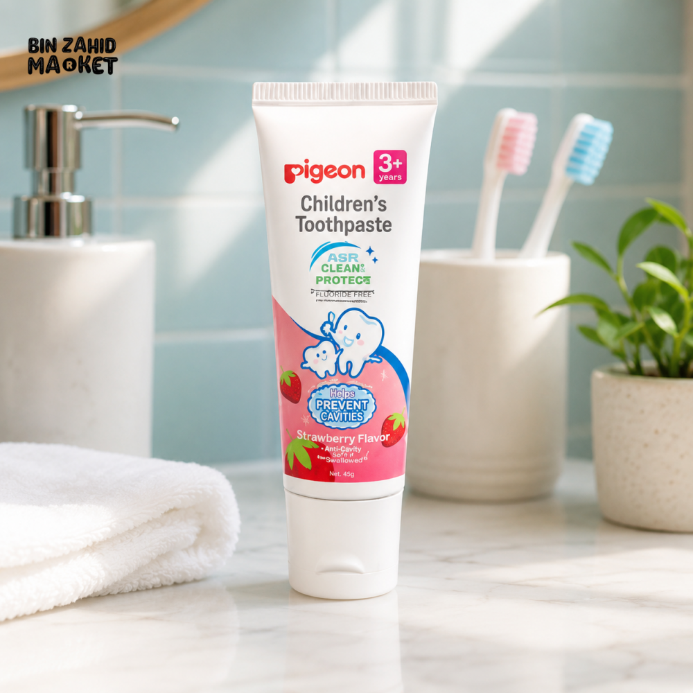PIGEON CHILDREN’S TOOTHPASTE STRAWBERRY 3+ 45GM