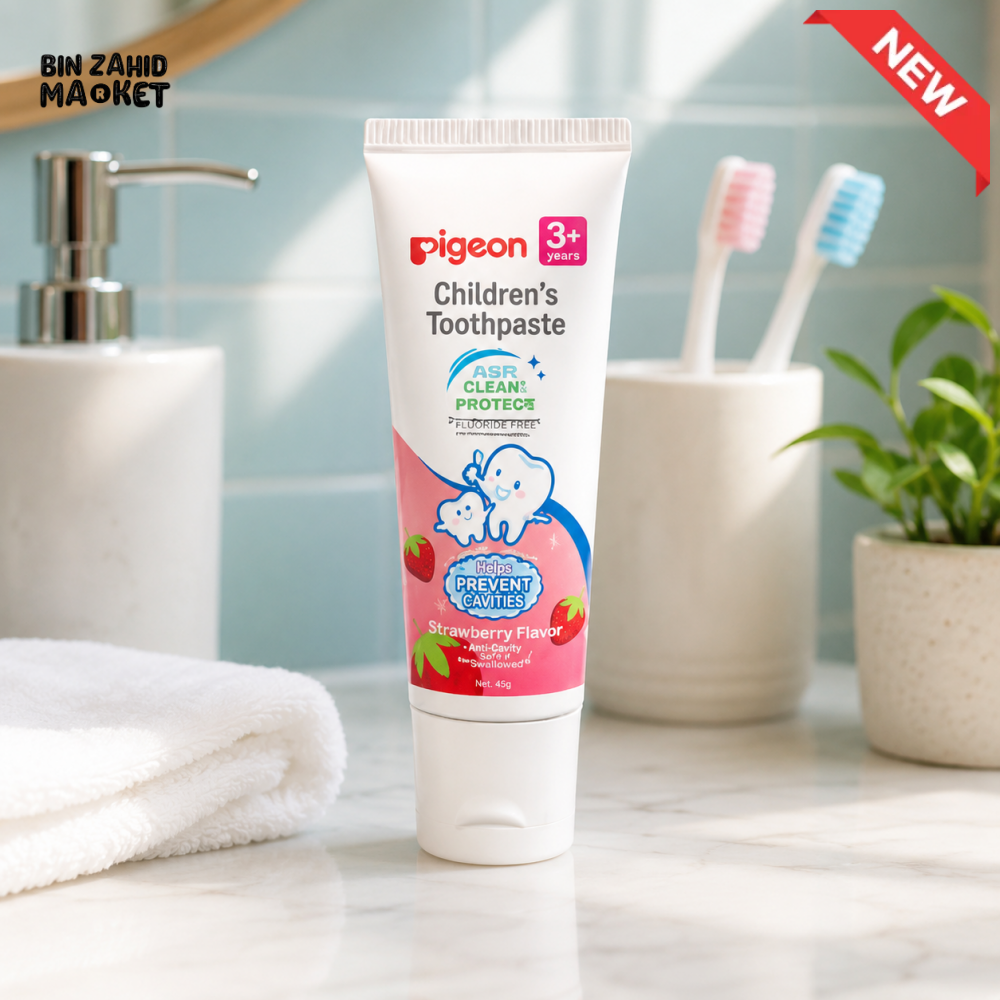 PIGEON CHILDREN’S TOOTHPASTE STRAWBERRY 3+ 45GM