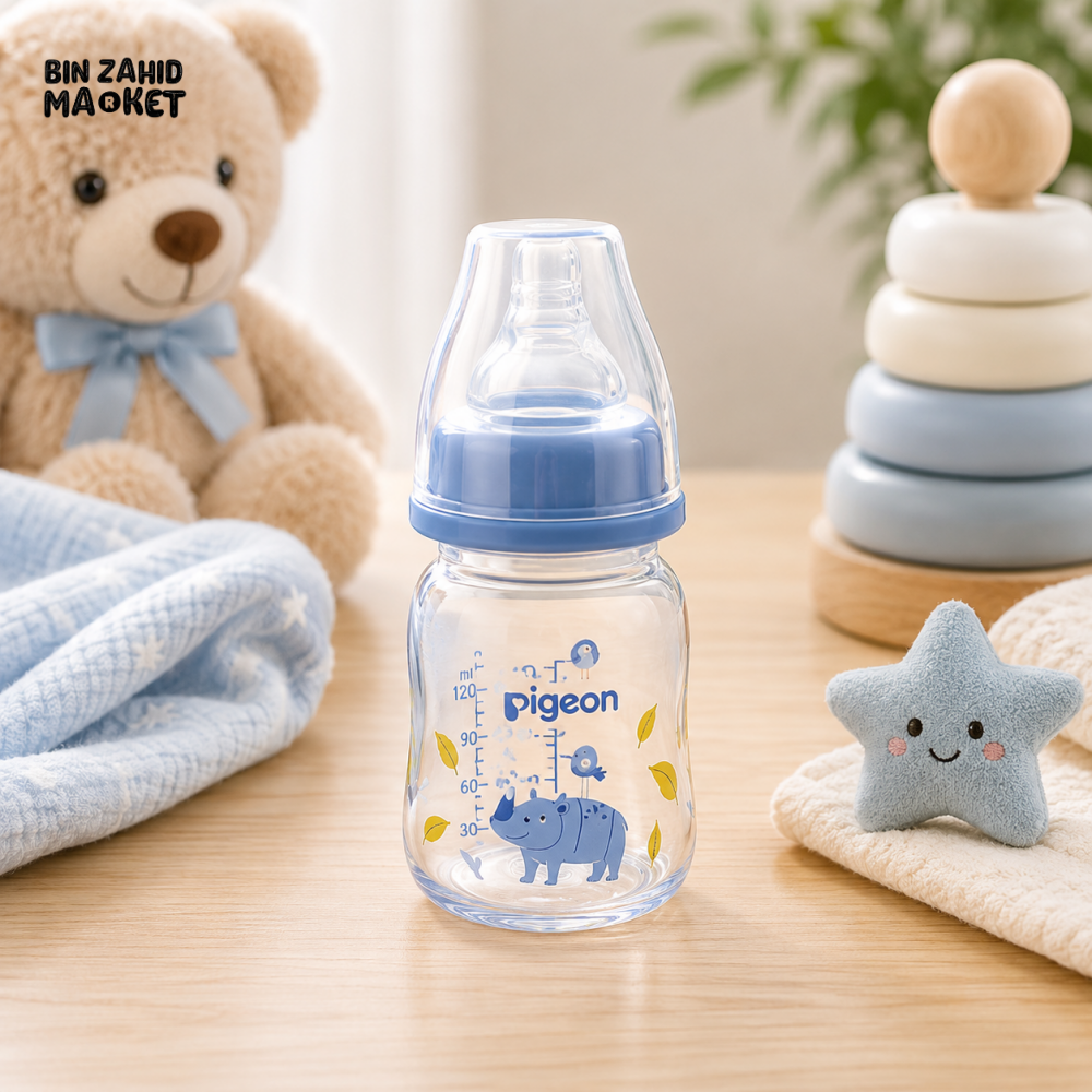 PIGEON COMPACT COLORFUL FLEXIBLE FEEDER 0+ MONTHS