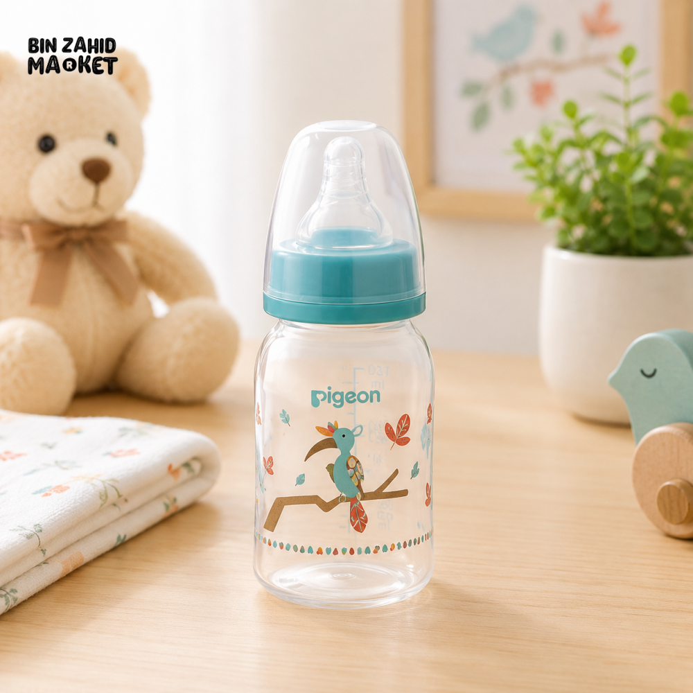 PIGEON COMPACT COLORFUL FLEXIBLE FEEDER 0+ MONTHS