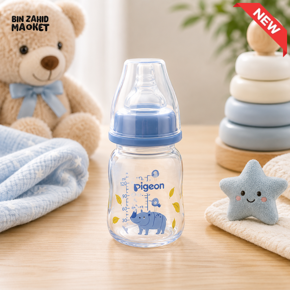 PIGEON COMPACT COLORFUL FLEXIBLE FEEDER 0+ MONTHS
