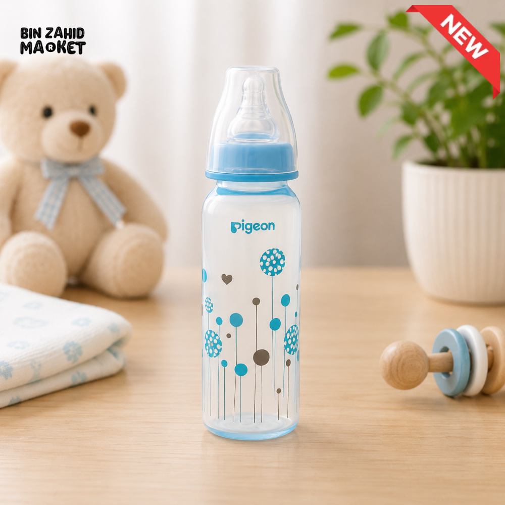 PIGEON FLEXIBLE FEEDER WITH ANTI-COLIC TEAT – 120ML/240ML