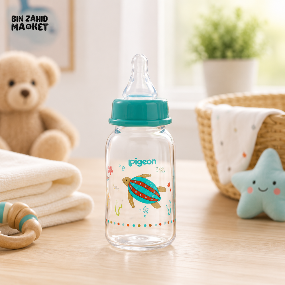 PIGEON FUN & COLORFUL FLEXIBLE FEEDER – 4+ MONTHS