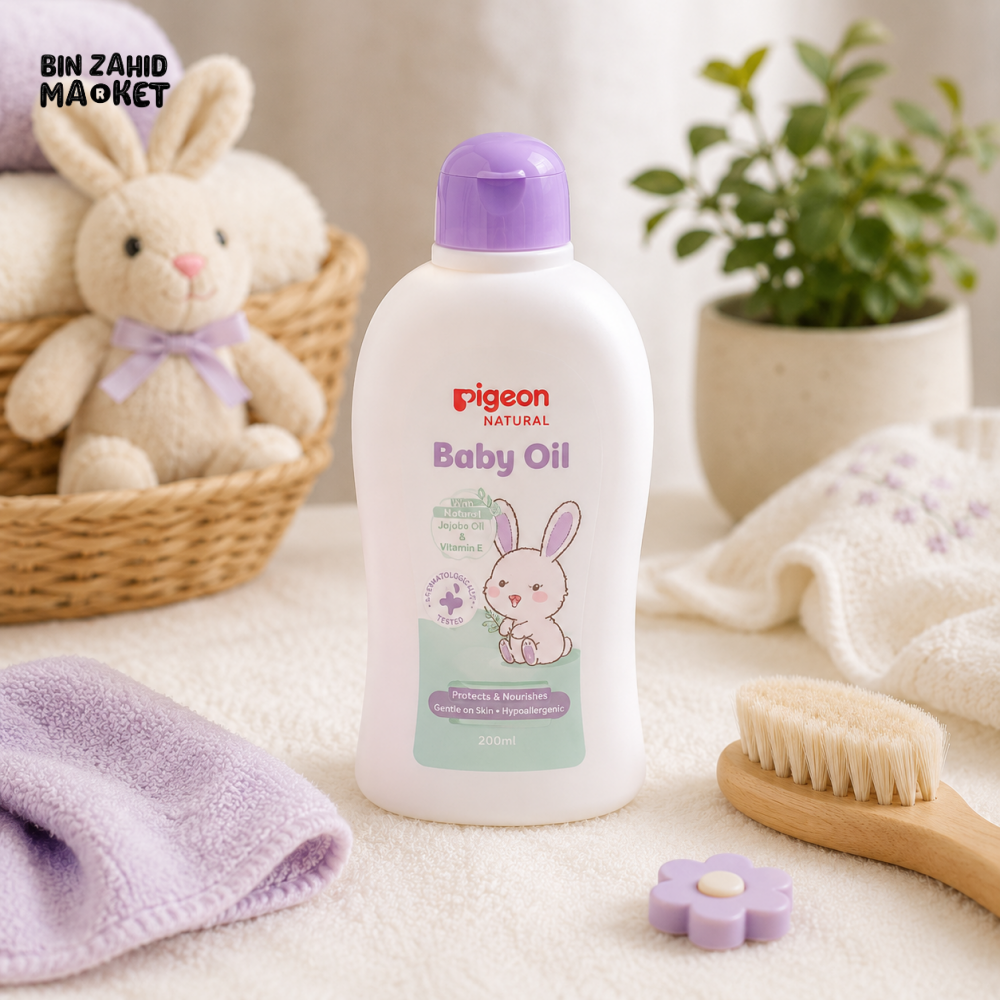 PIGEON JOJOBA BABY OIL 100ML