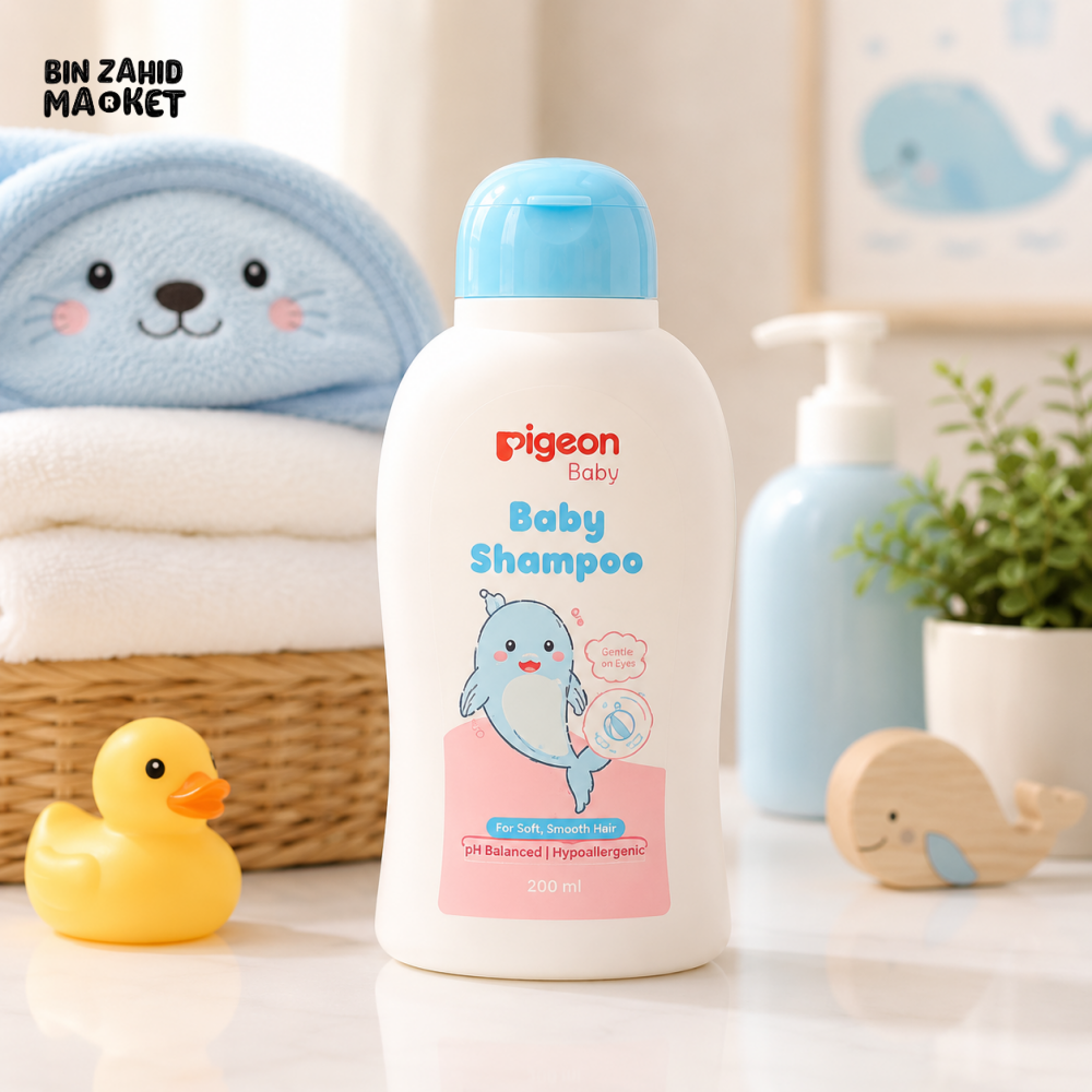 PIGEON JOJOBA BABY SHAMPOO 200ML