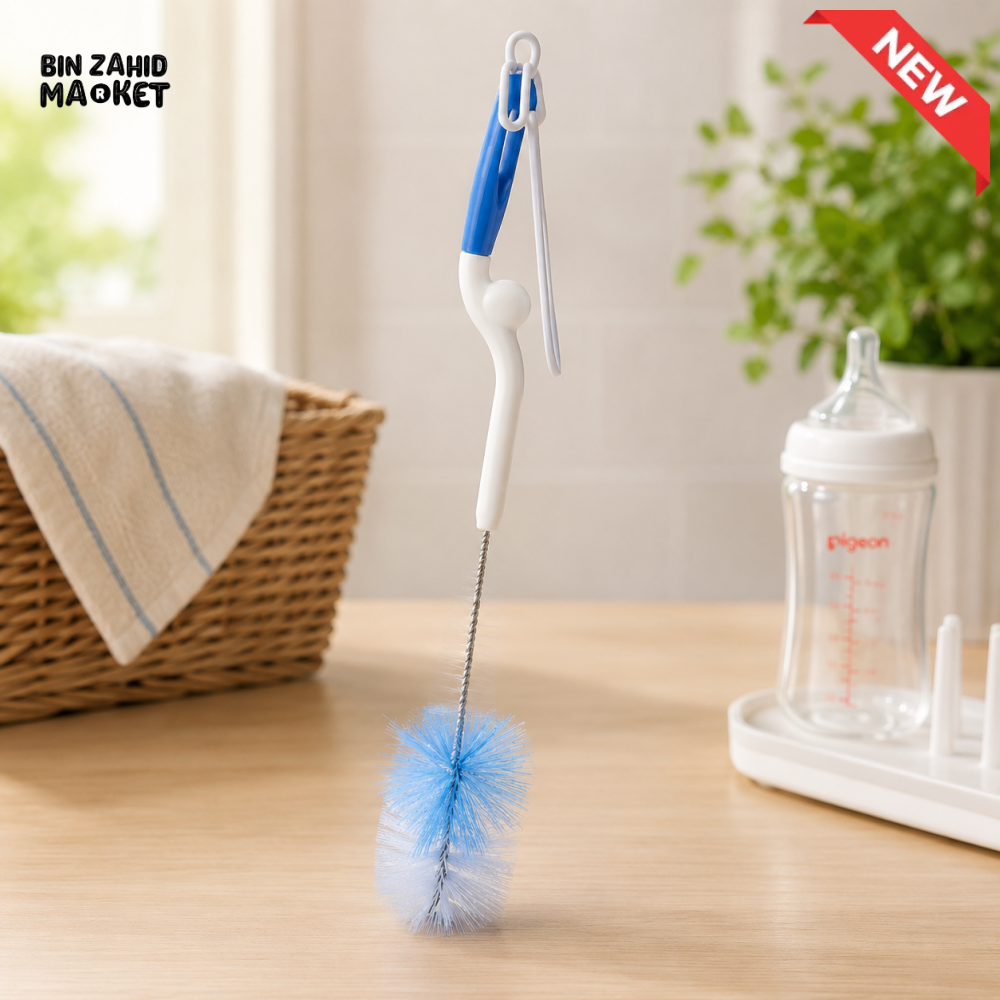 PIGEON NYLON BOTTLE & NIPPLE BRUSH