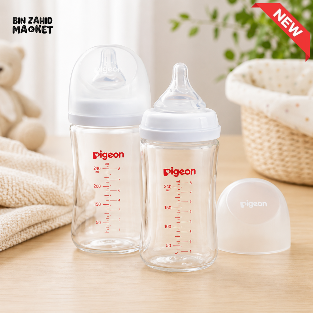 PIGEON SOFTOUCH BPP WIDE NECK NURSING BOTTLE 160ML PK-2