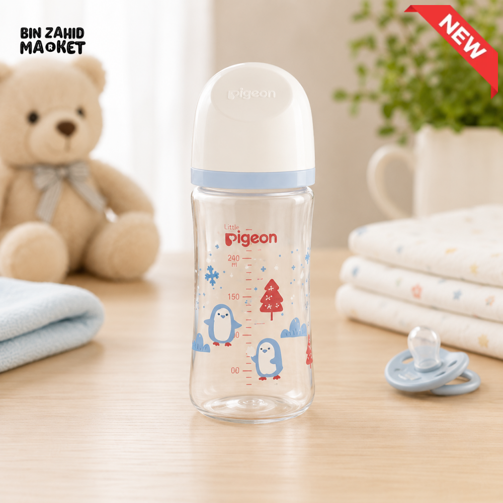 PIGEON SOFTOUCH BPP WIDE NECK NURSING BOTTLE PP 240ML – WINTER