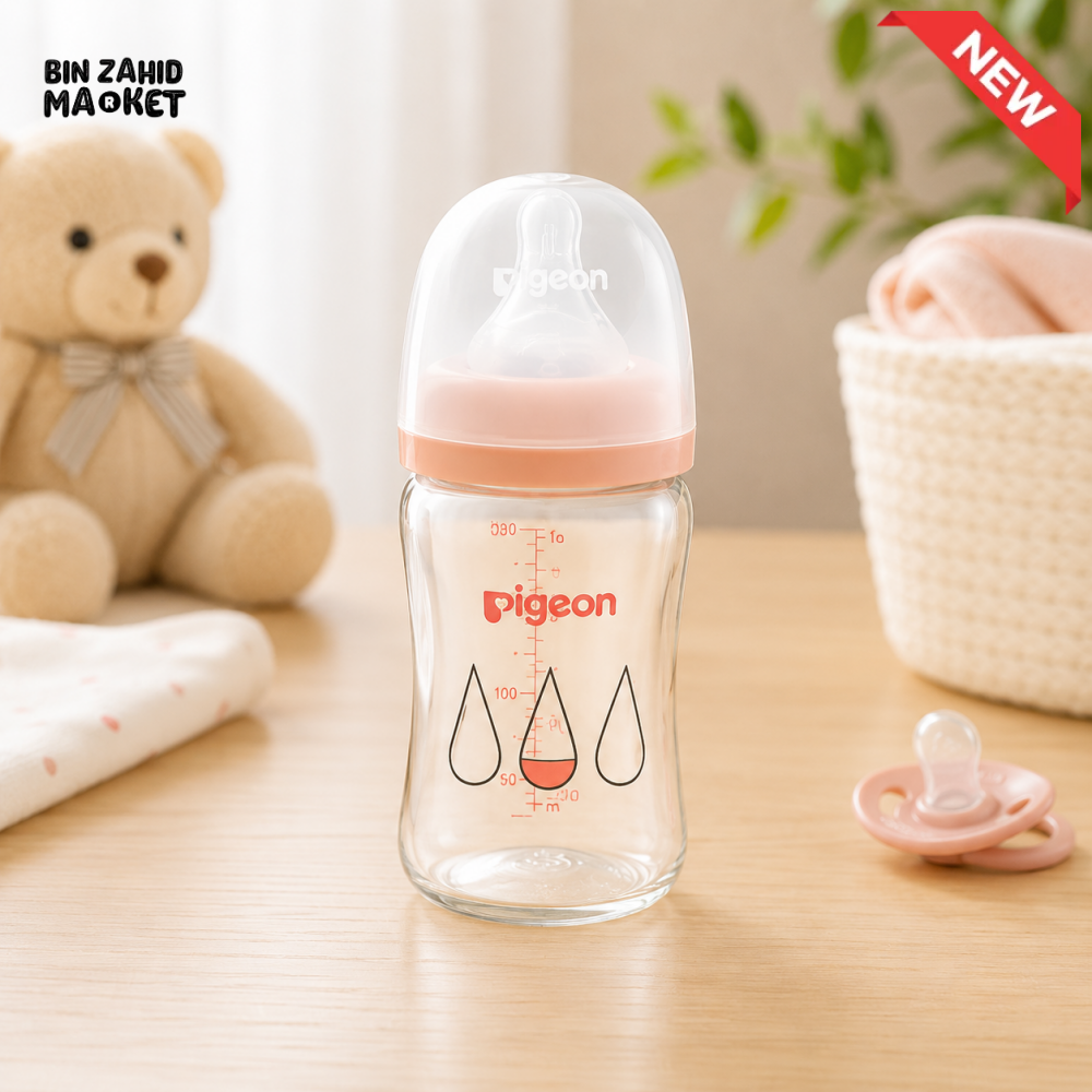 PIGEON SOFTOUCH WIDE NECK FEEDER T-ESTER 200ml