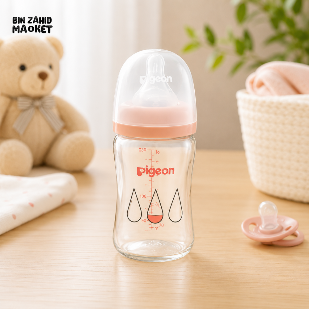 PIGEON SOFTOUCH WIDE NECK FEEDER T-ESTER 200ml