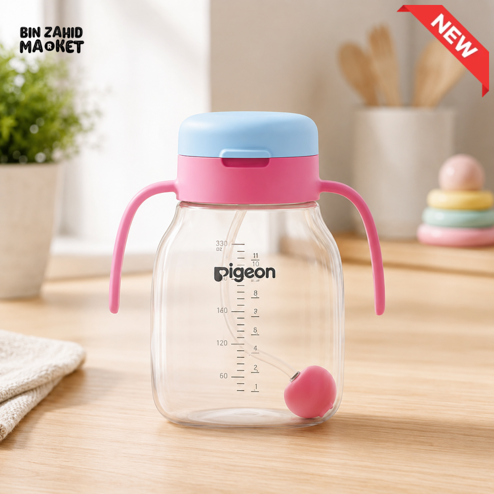 PIGEON STARTOUCH STRAW CUP BUBBLEGUM POP 250ML