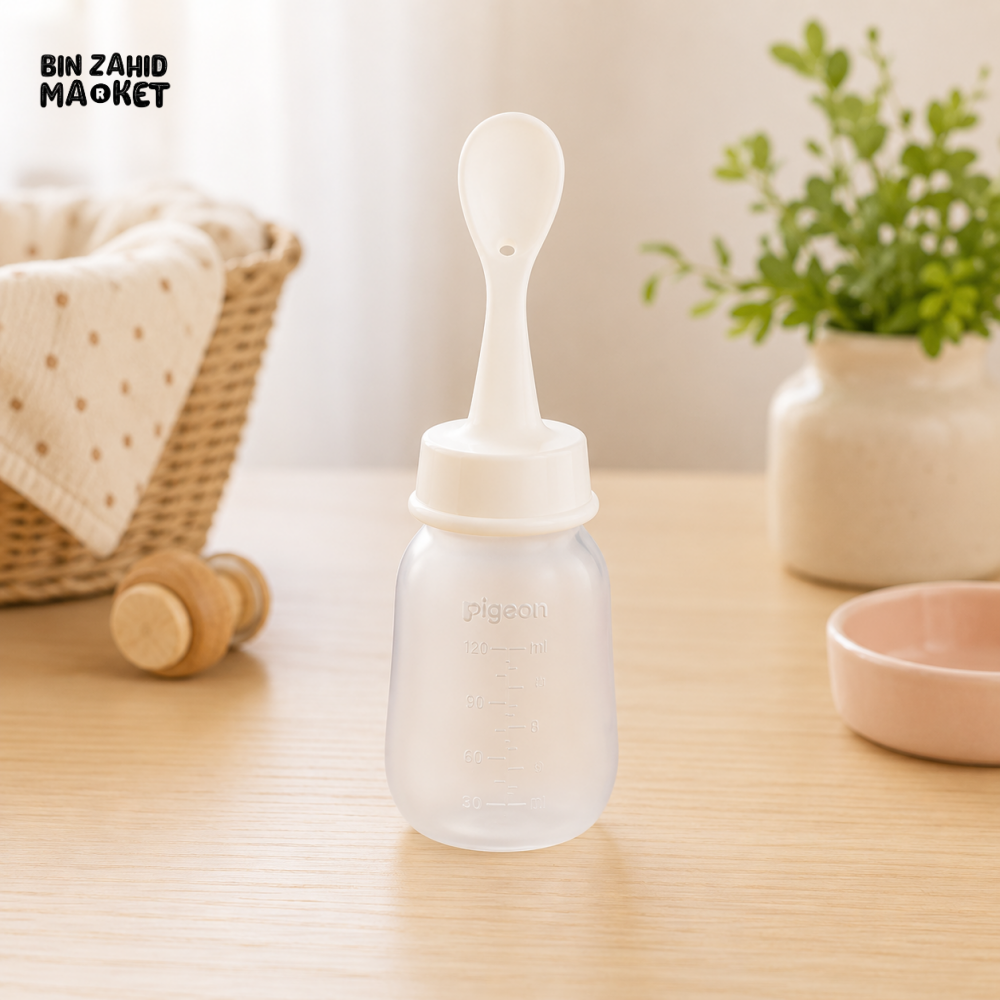 PIGEON WEANING SPOON FEEDING BOTTLE 120ML