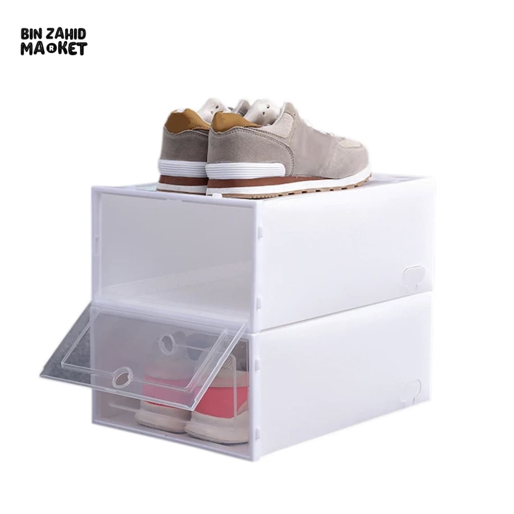 PLASTIC SHOE BOX