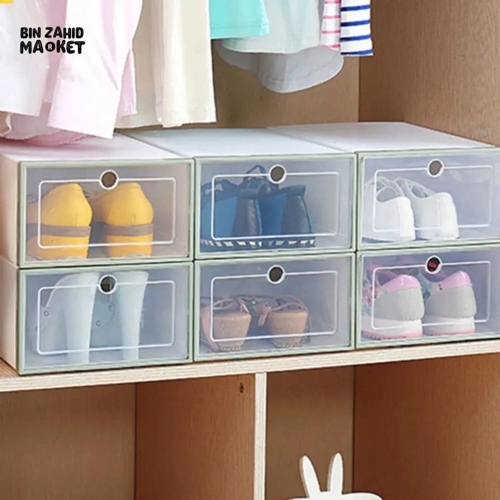 PLASTIC SHOE BOX