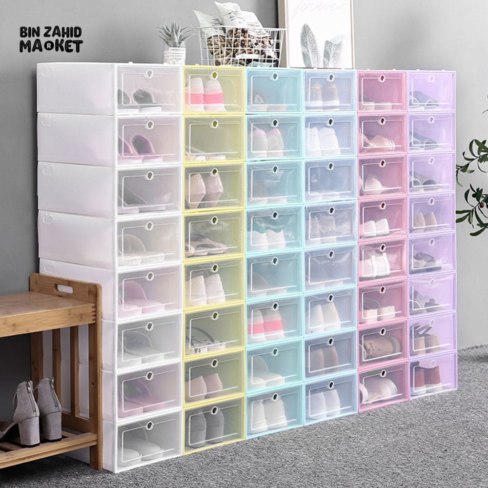 PLASTIC SHOE BOX