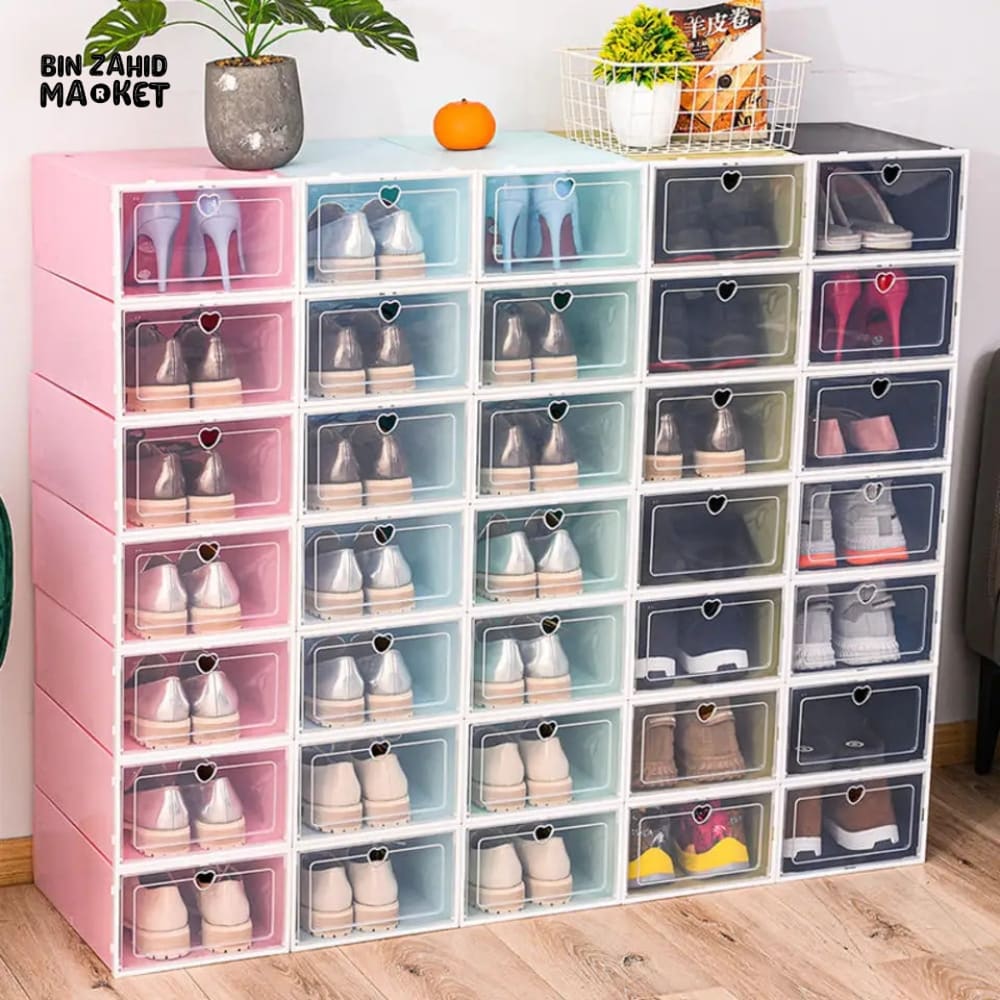 PLASTIC SHOE BOX