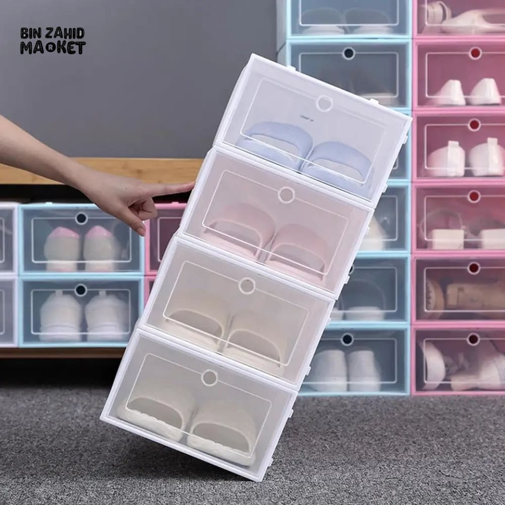 PLASTIC SHOE BOX