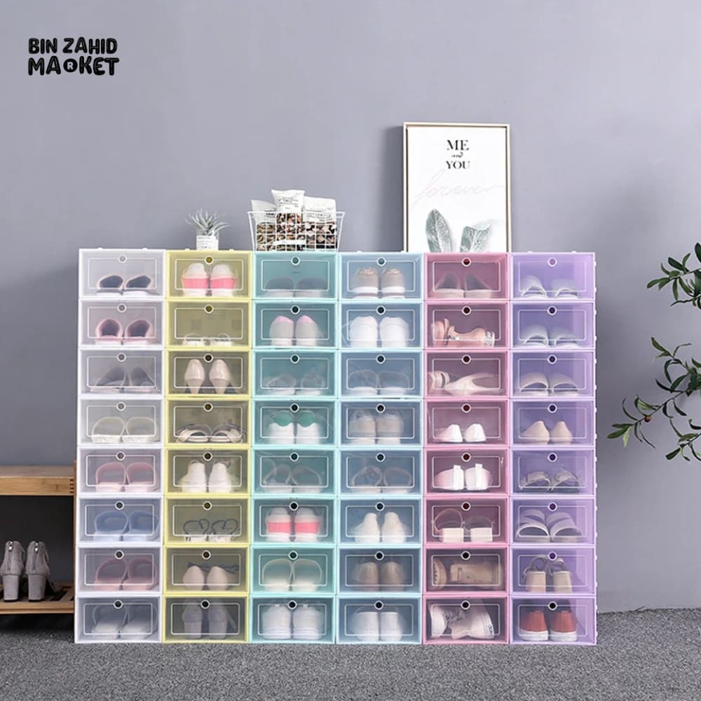 PLASTIC SHOE BOX