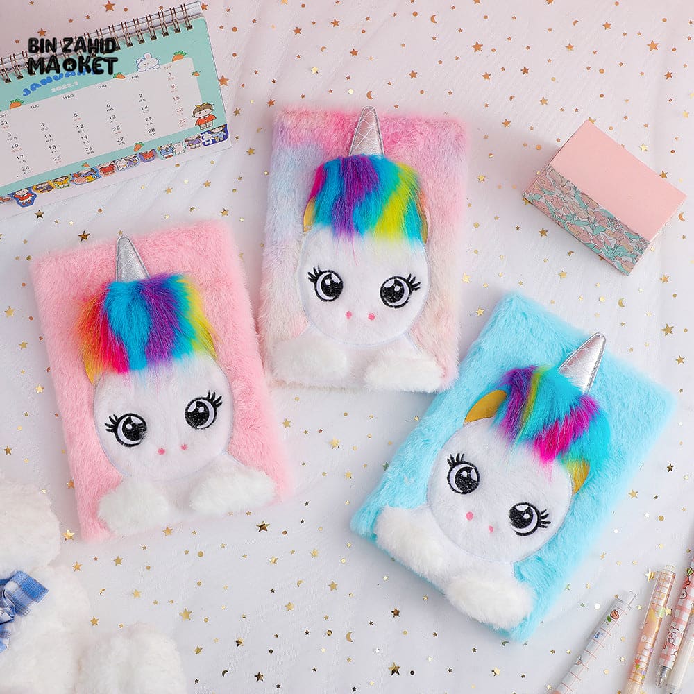 PLUSH NOTE BOOK