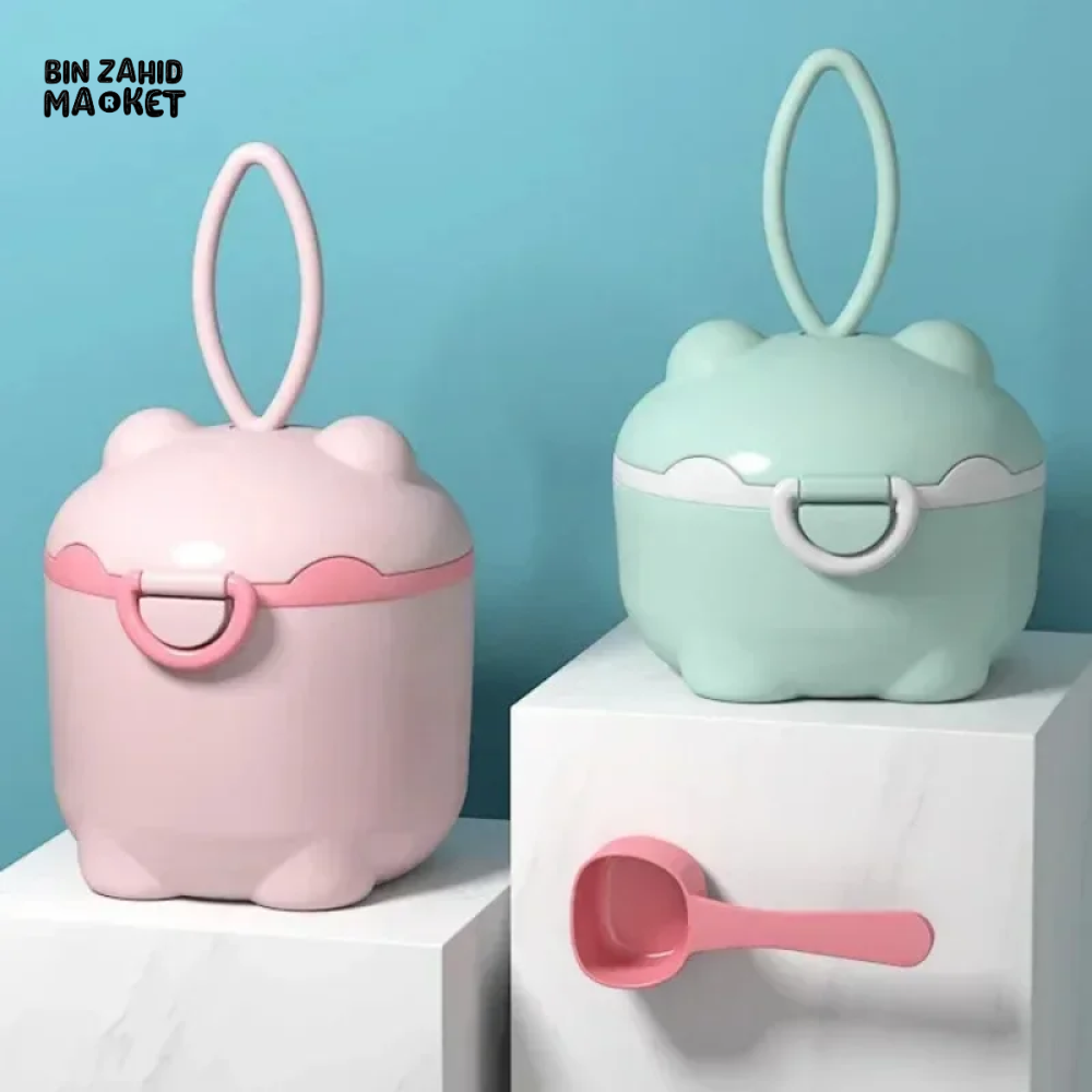PORTABLE BABY MILK POWDER BOX FOOD STORAGE FOR INFANT CEREAL & TODDLER SNACKS