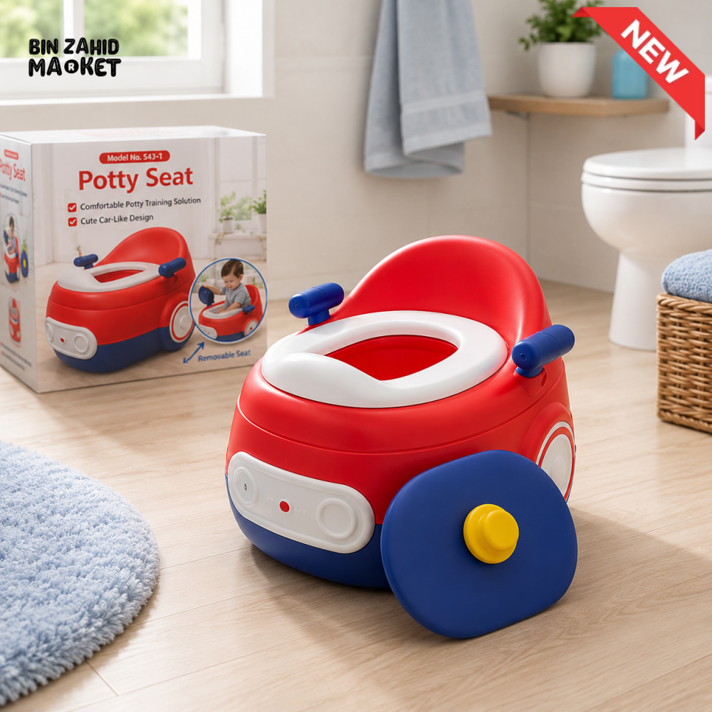 PORTABLE BABY POTTY TRAINING SEAT WITH REMOVABLE BOWL