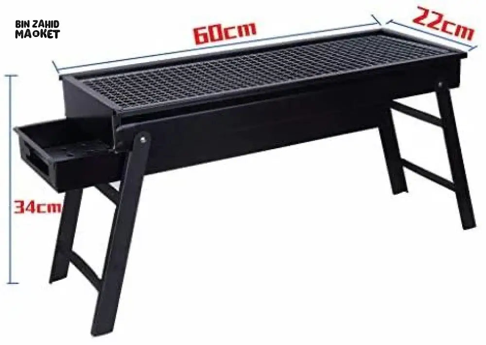 PORTABLE CHARCOAL BARBEQUE GRILL