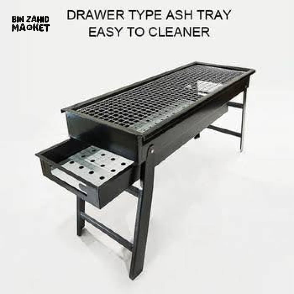PORTABLE CHARCOAL BARBEQUE GRILL