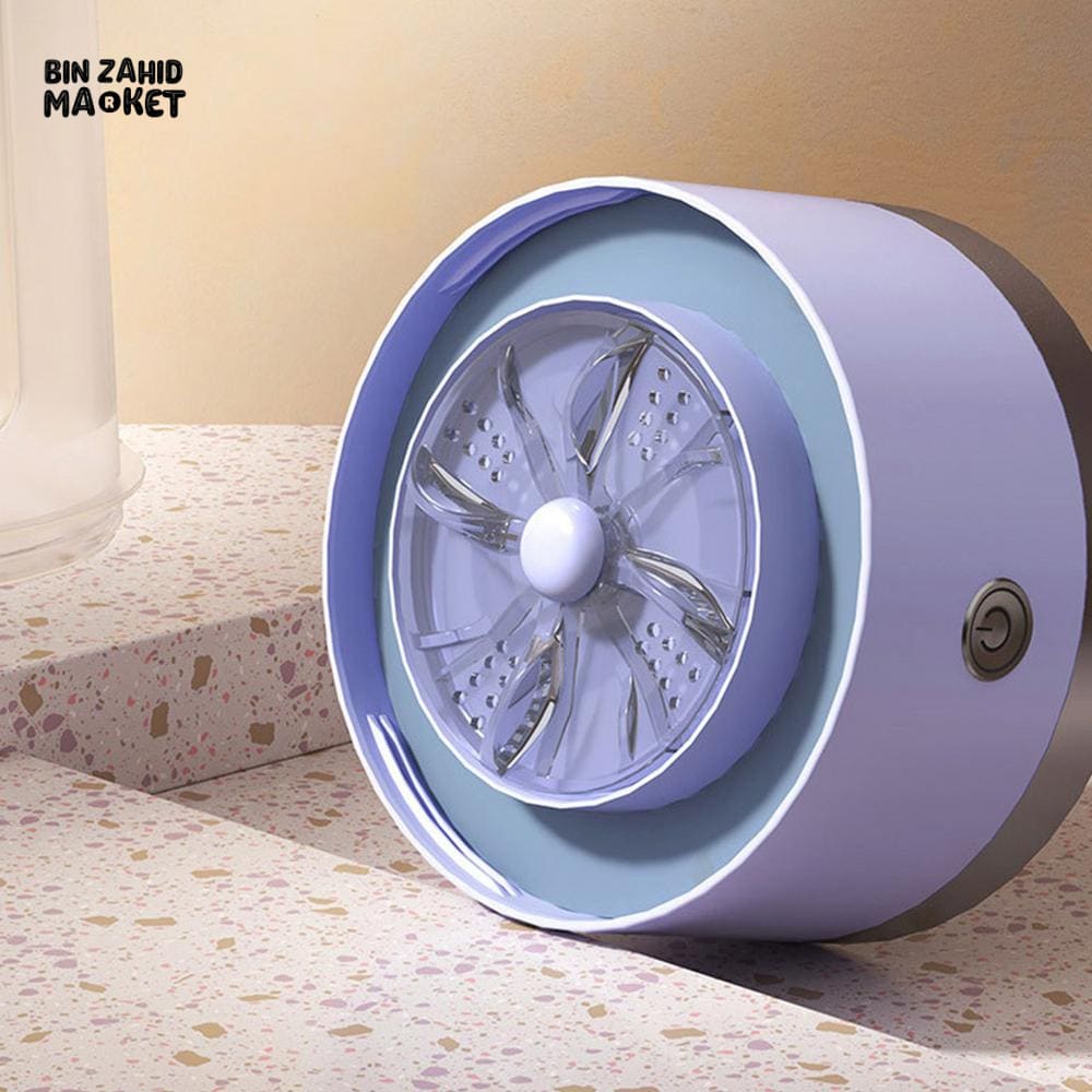 PORTABLE COMPACT LAUNDRY WASHER 3 WASH MODES IDEAL FOR TRAVEL & HOME USE