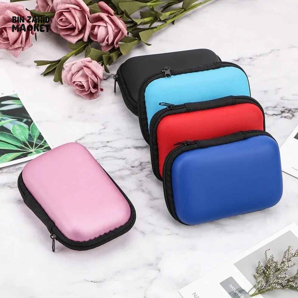 PORTABLE EVA HARD SHELL ZIPPER STORAGE CASE 1-PIECE