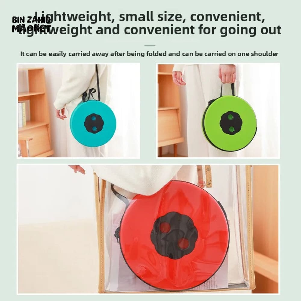 PORTABLE FOLDING CHAIR – RETRACTABLE SEAT FOR FISHING HIKING & OUTDOOR ADVENTURES