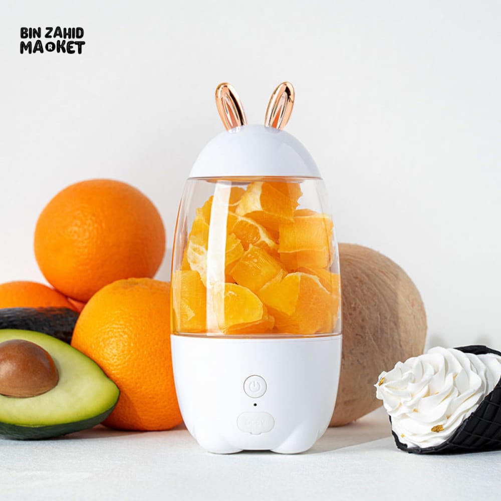 PORTABLE MINI ELECTRIC JUICER RECHARGEABLE HOME BLENDER CUP