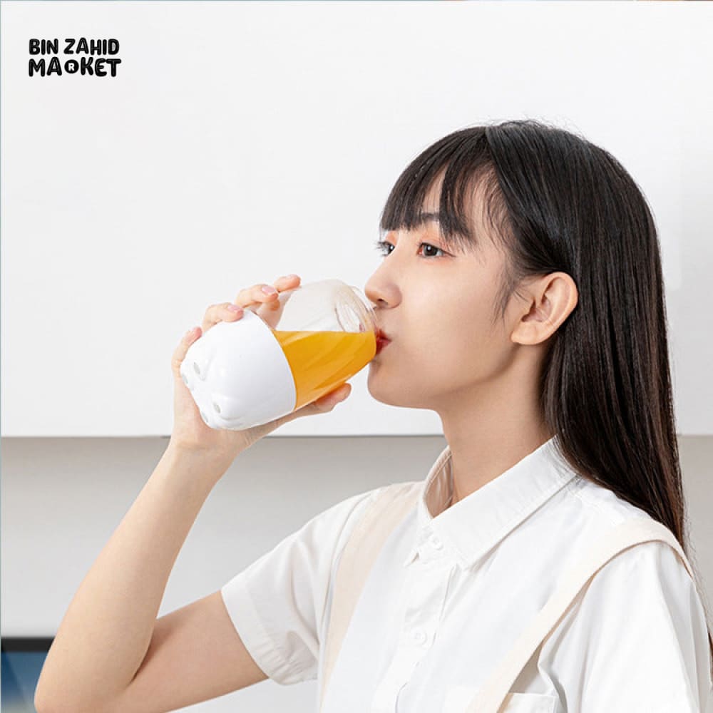 PORTABLE MINI ELECTRIC JUICER RECHARGEABLE HOME BLENDER CUP