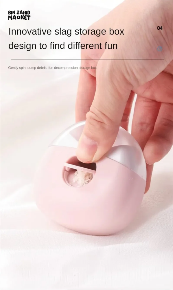 PORTABLE MINI ELECTRIC NAIL CLIPPER & POLISHER WITH LIGHT – LOW NOISE NAIL TRIMMER FOR BABY & ADULT MANICURE