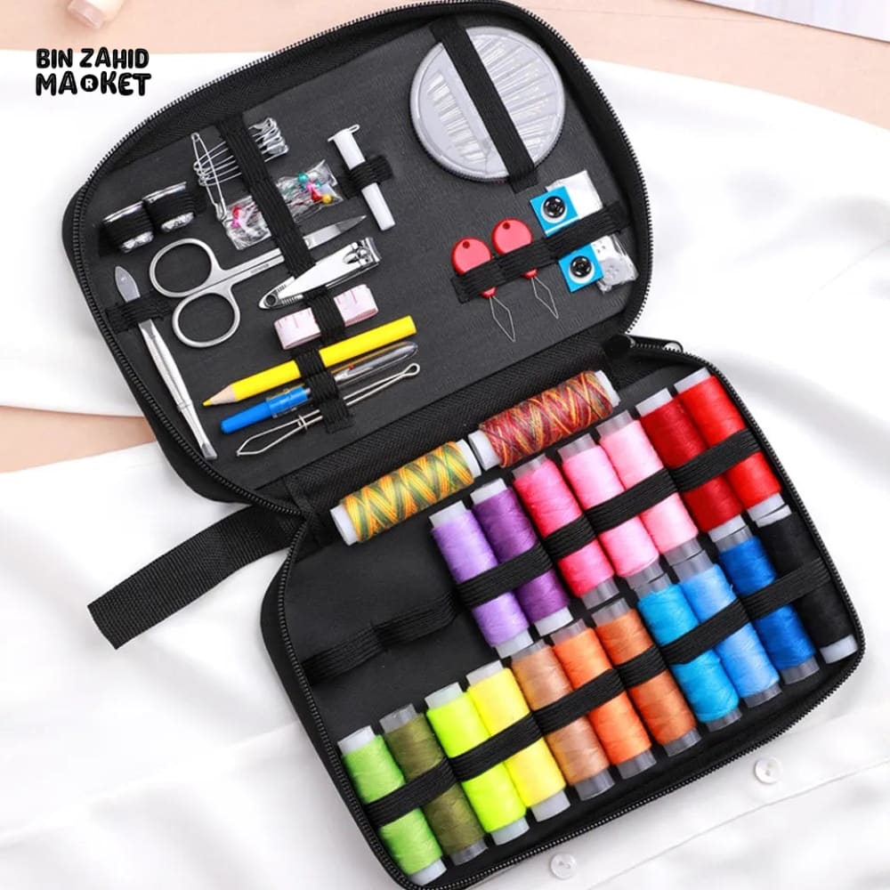 PORTABLE SEWING BAG WITH ACCESSORIES