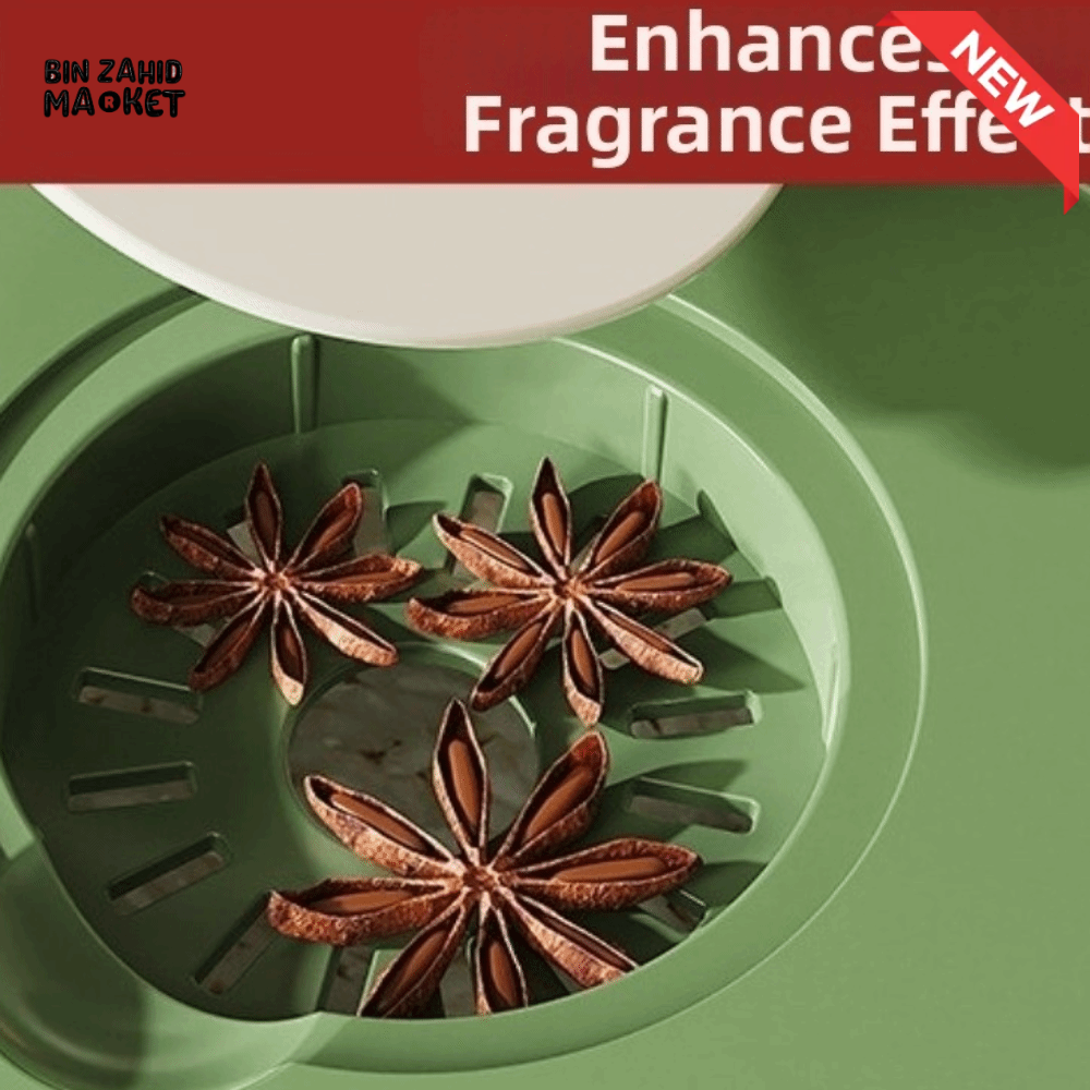 PRACTICAL PUSH-DISPENSER RICE STORAGE BOX AIRTIGHT INSECT-PROOF & MOISTURE-RESISTANT GRAIN CONTAINER - 5 KG