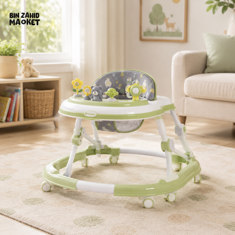 PREMIUM ACTIVITY BABY WALKER - GREEN