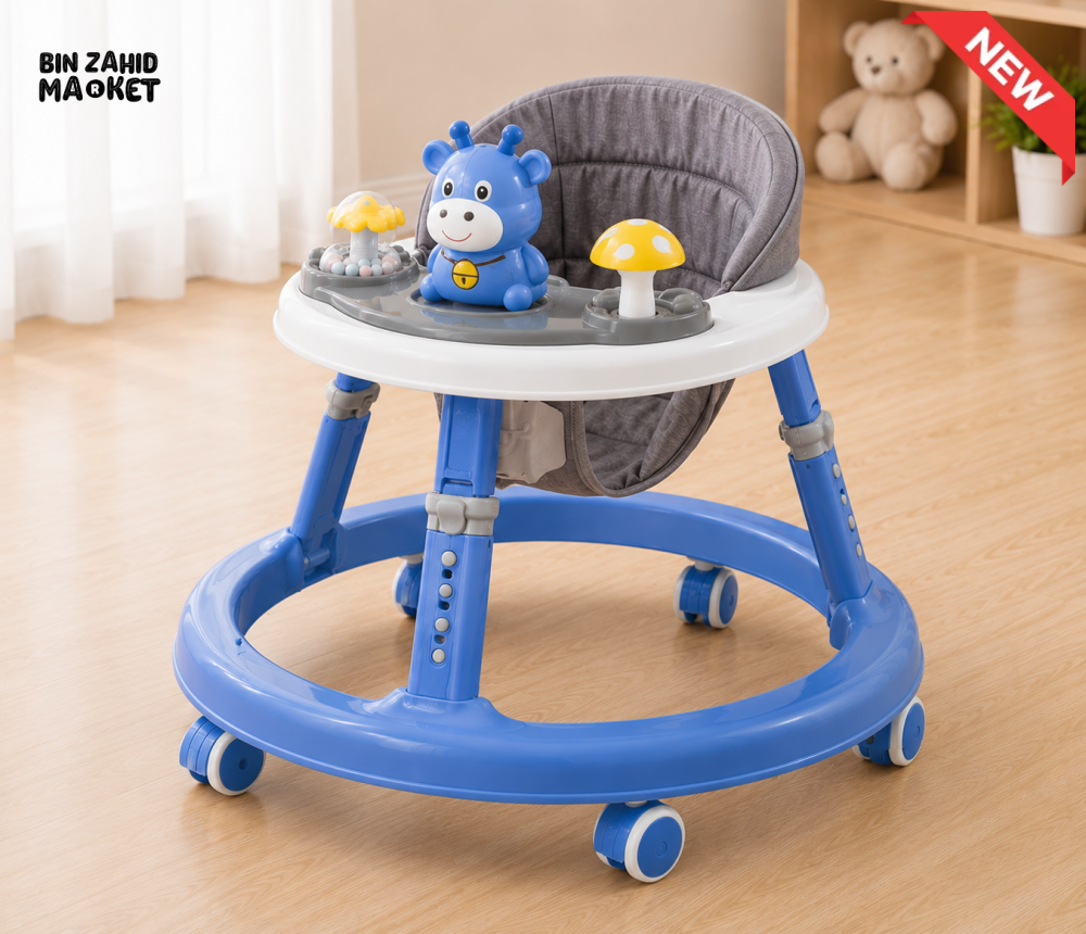 PREMIUM BABY WALKER - BLUE