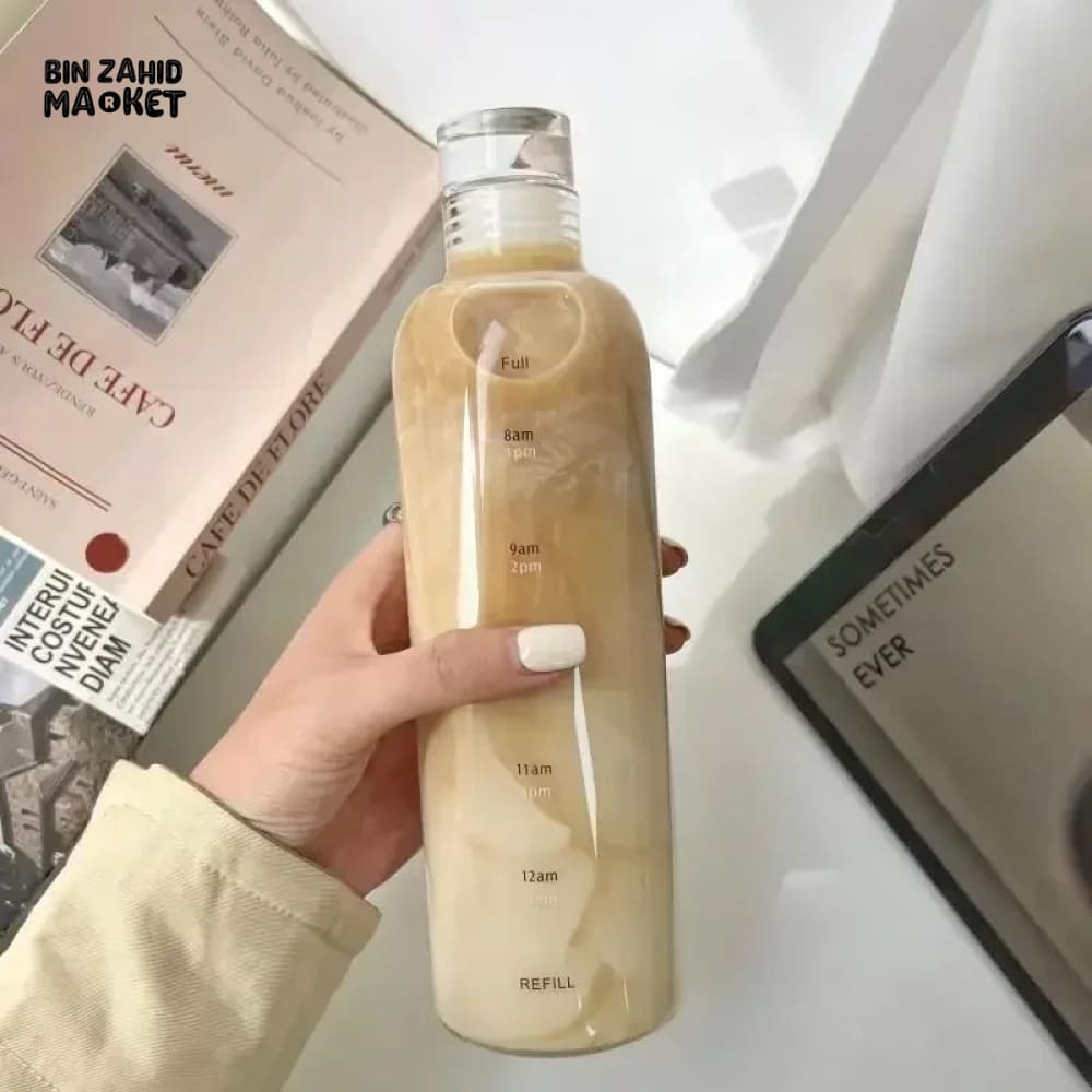 PREMIUM GLASS DRINKING WATER BOTTLE