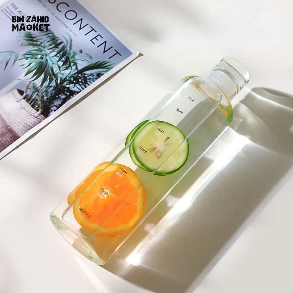 PREMIUM GLASS DRINKING WATER BOTTLE