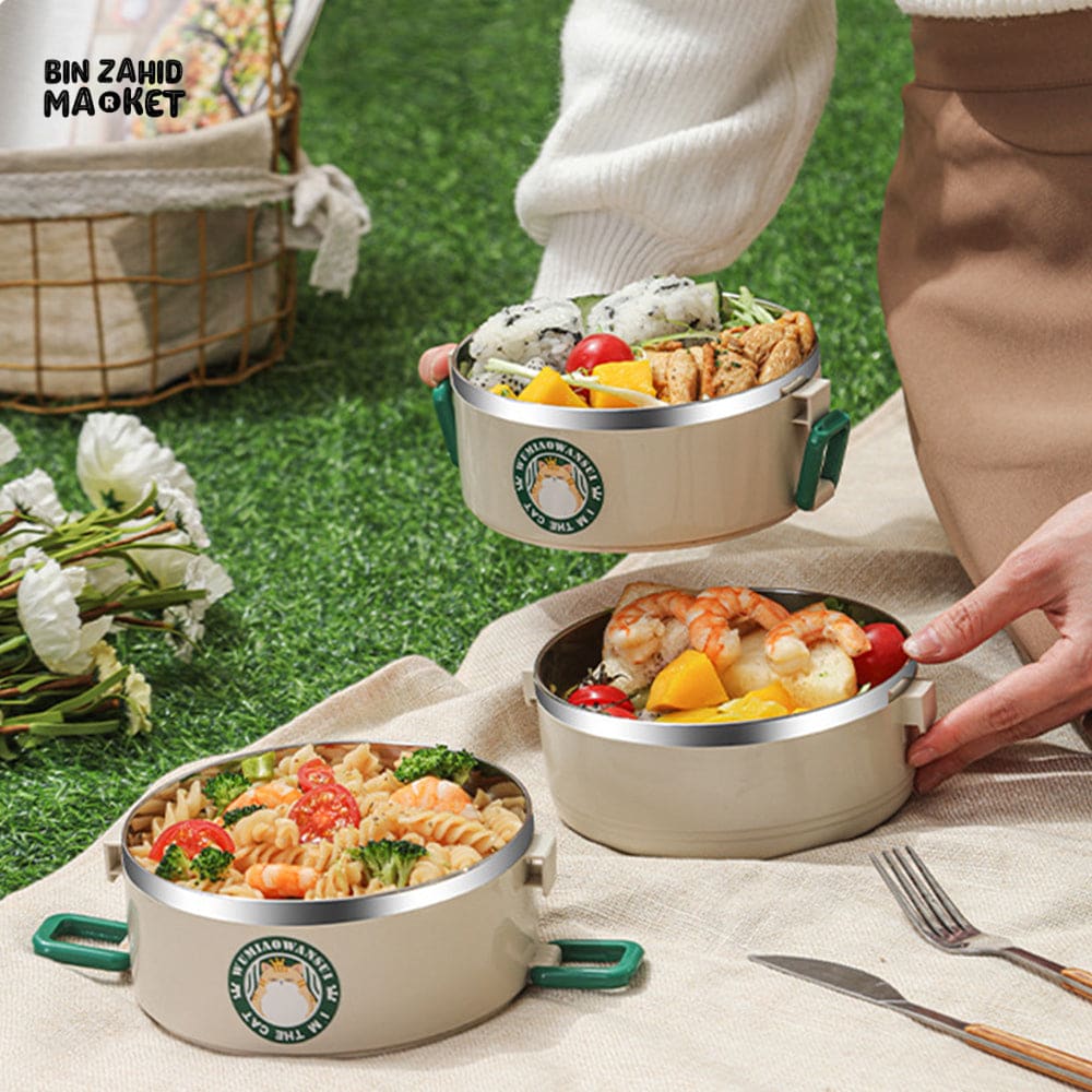 PREMIUM INSULATED STACKABLE STAINLESS STEEL LUNCH BOX