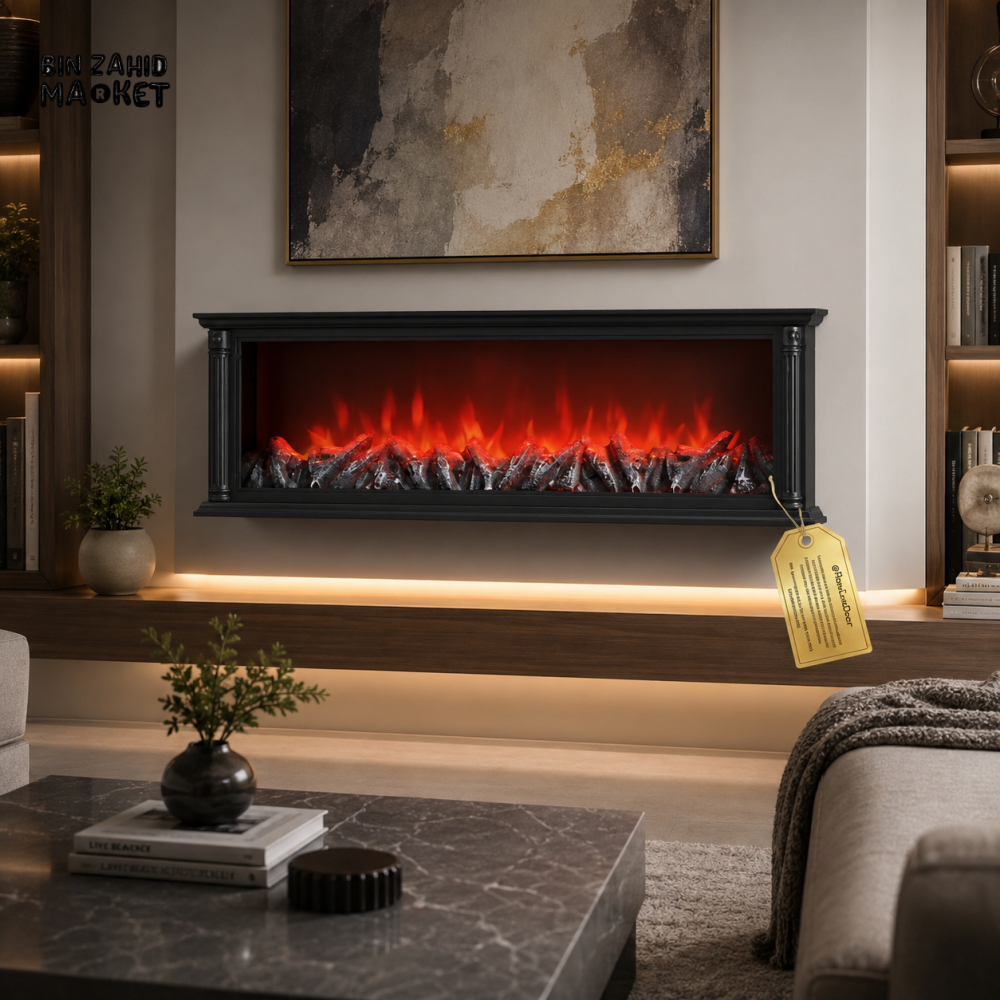 PREMIUM LINEAR LED ELECTRIC FIREPLACE