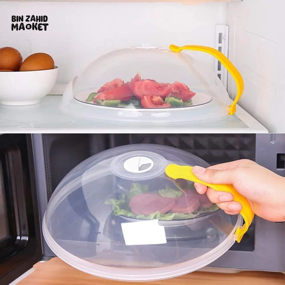 PREMIUM MICROWAVE SPLATTER COVER WITH STEAM VENT